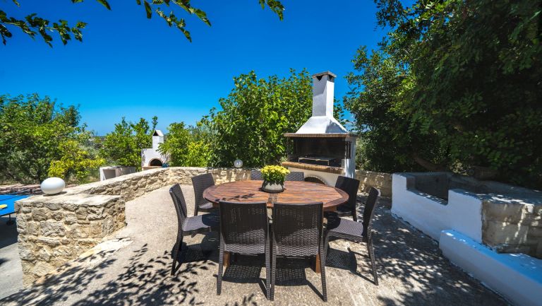 Villa 2 outside aspect from drone